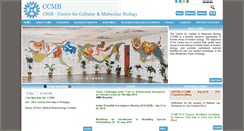 Desktop Screenshot of ccmb.res.in